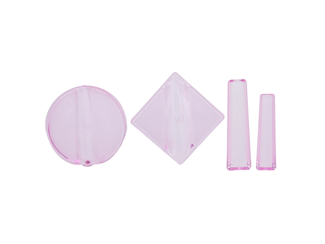 Molde De Estampado Para Arte De Unhas Com Moldura Flexível Ferramenta Diy De Manicure (redondo Quadrado)