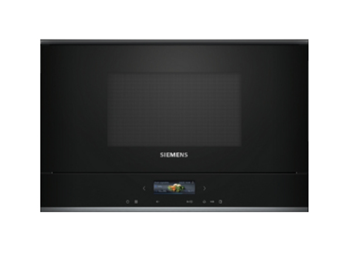 Micro-ondas de Encastre SIEMENS BE732L1B1  (21 L - Com Grill - Preto)