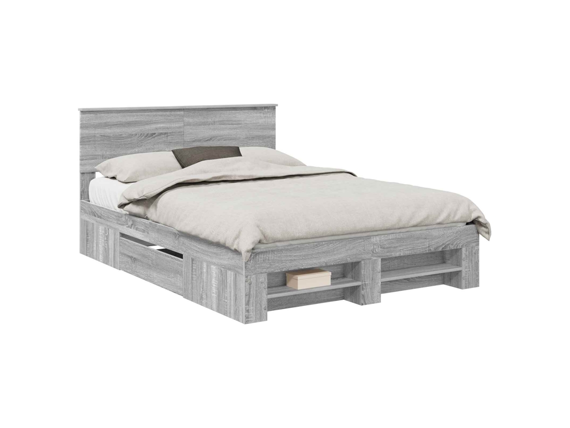 Estrutura de Cama com Cabeceira MAISON EXCLUSIVE (100x200 cm)