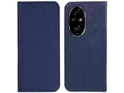 Capa De Couro Com Flip Horizontal Para Honor 200 Pro 5g Com Textura Cruzada