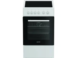 Fogão INDESIT I5V8PMW (55 L - Vitrocerâmica - Branco)