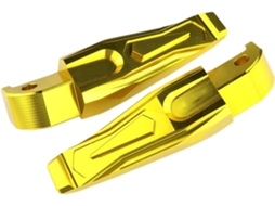 Apoios para os Pés do Piloto Passageiro Traseiro Pedais Tmax Compatíveis Material: Liga T6 6063 Usinada Cnc: