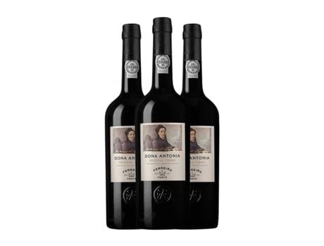 Vinho fortificado SOGRAPE Ferreira Dona Antónia Tawny Porto Reserva (0.75 L - 3 Unidades)
