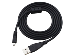 Cabo Usb Para Sincronização De Dados Com Pc, Compatível Com As Câmeras Fujifilm Finepix Jx500, Jx520 E Jx540