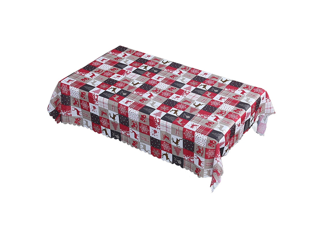 Laxiscreed Toalha De Mesa Decorativa Para Sala De Jantar E Cozinha, Com Design Químico Para Casa