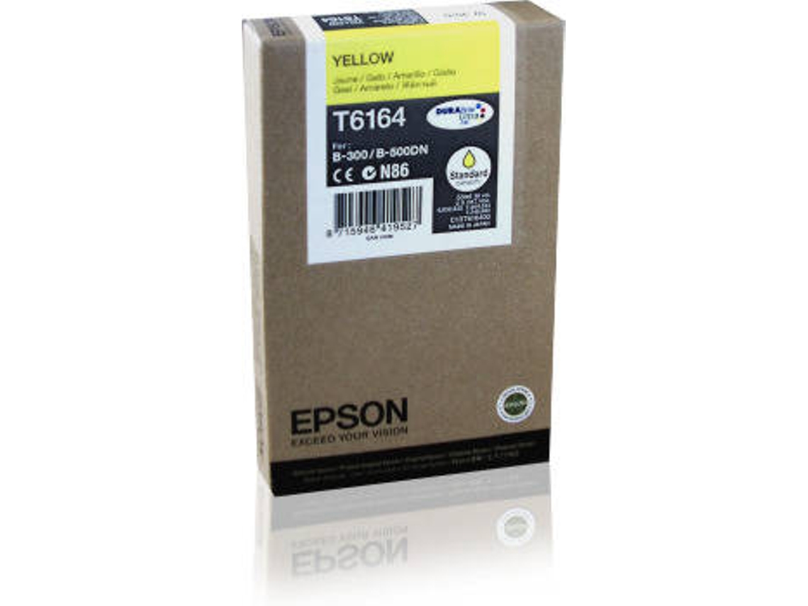 Tinteiro EPSON T6164 Amarelo (C13T616400)