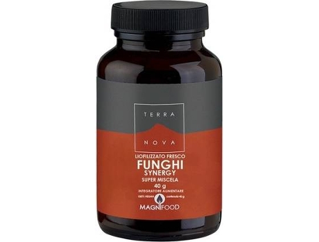 Suplemento Alimentar TERRANOVA Lyophilisate Fresco - Cogumelos Synergy Super Blend (40 g)