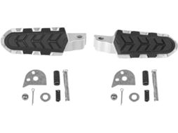 Apoios de Pé Traseiros para Motocicleta Compatíveis com Benelli Trk502 Pedaleiras Traseiras Estas Liga