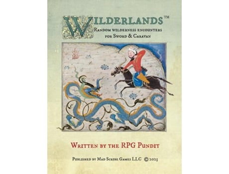 Livro Wilderlands - Random wilderness encounters for Sword amp Caravan de The Rpg Pundit (Inglês)