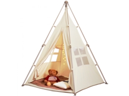 Tenda Infantil Tipo Tipi Dobrável Com Estrutura Em Alumínio E Espaço Para 2 3 Crianças Tekmaquinas