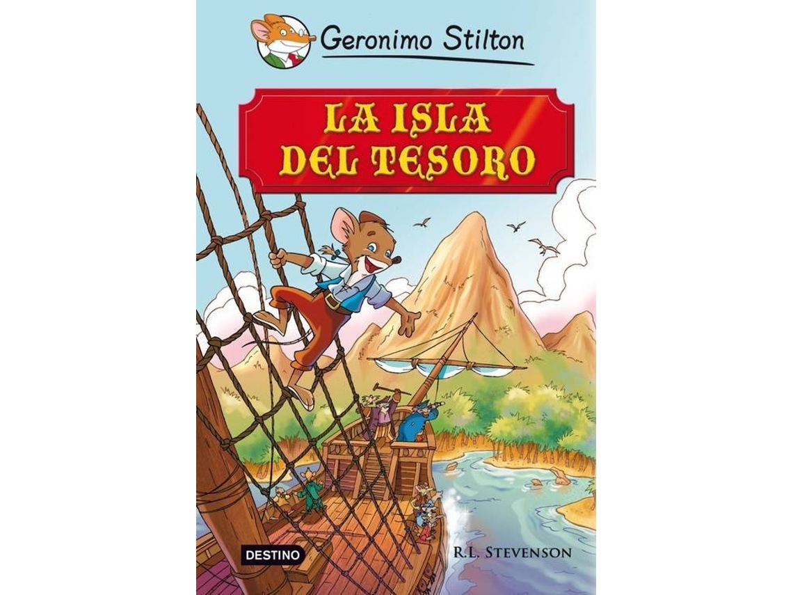 Livro La Isla Del Tesoro de Robert Louis Stevenson Geronimo Stilton (Espanhol)