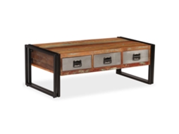 Coffee Table, Coffee Tables Vidaxl Marrom Madeira