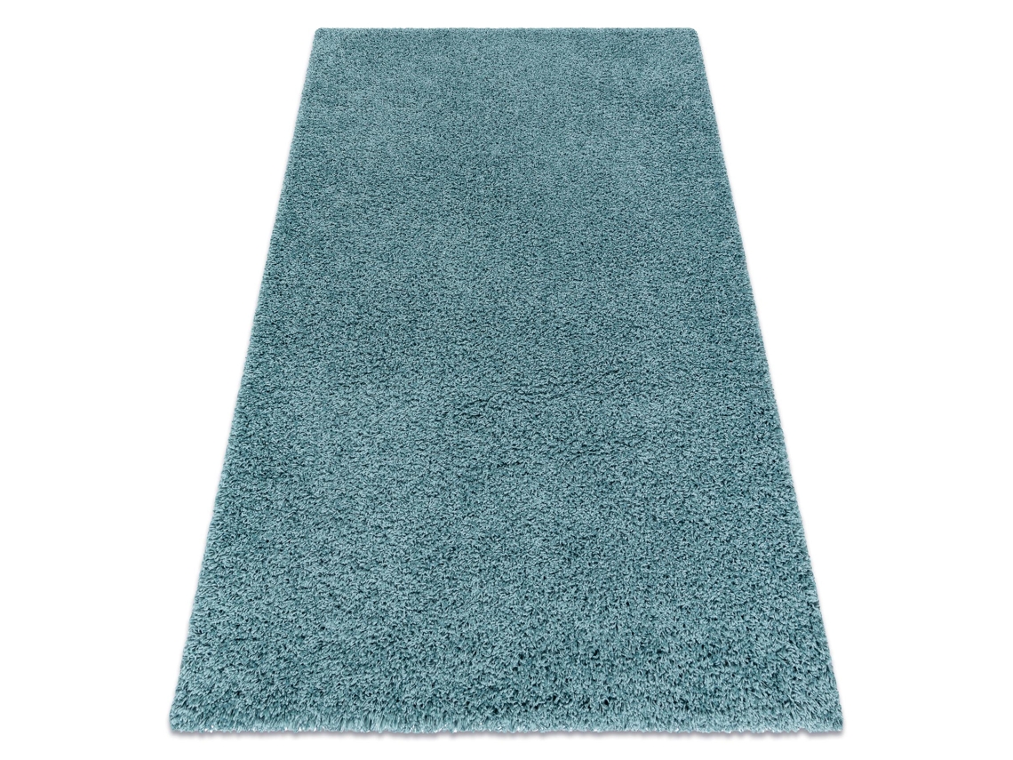 Tapete Soffi Shaggy 5cm Azul