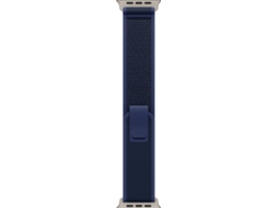 Bracelete APPLE Watch 49mm Blue Trail Loop - S/M - Natural Titanium Finish