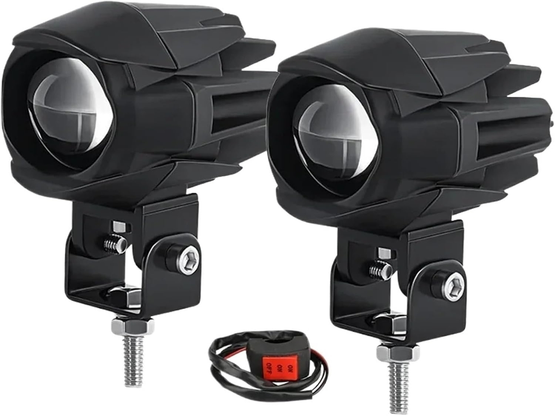 Faróis de Led para Motocicletas Neblina 3 Polegadas 6000k 3500k Caminhões Carros Quadriciclos Garantem