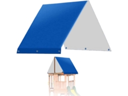 Playset Canopy Replacement, 52x90 Inch Oxford Cloth Playground Canopy, Waterproof Sunproof Dustproof Swing Set