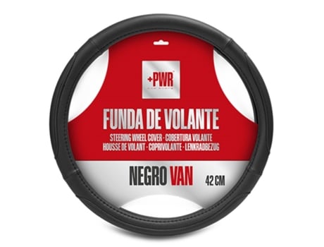 Cobertura De Volante Van Preto Pwr