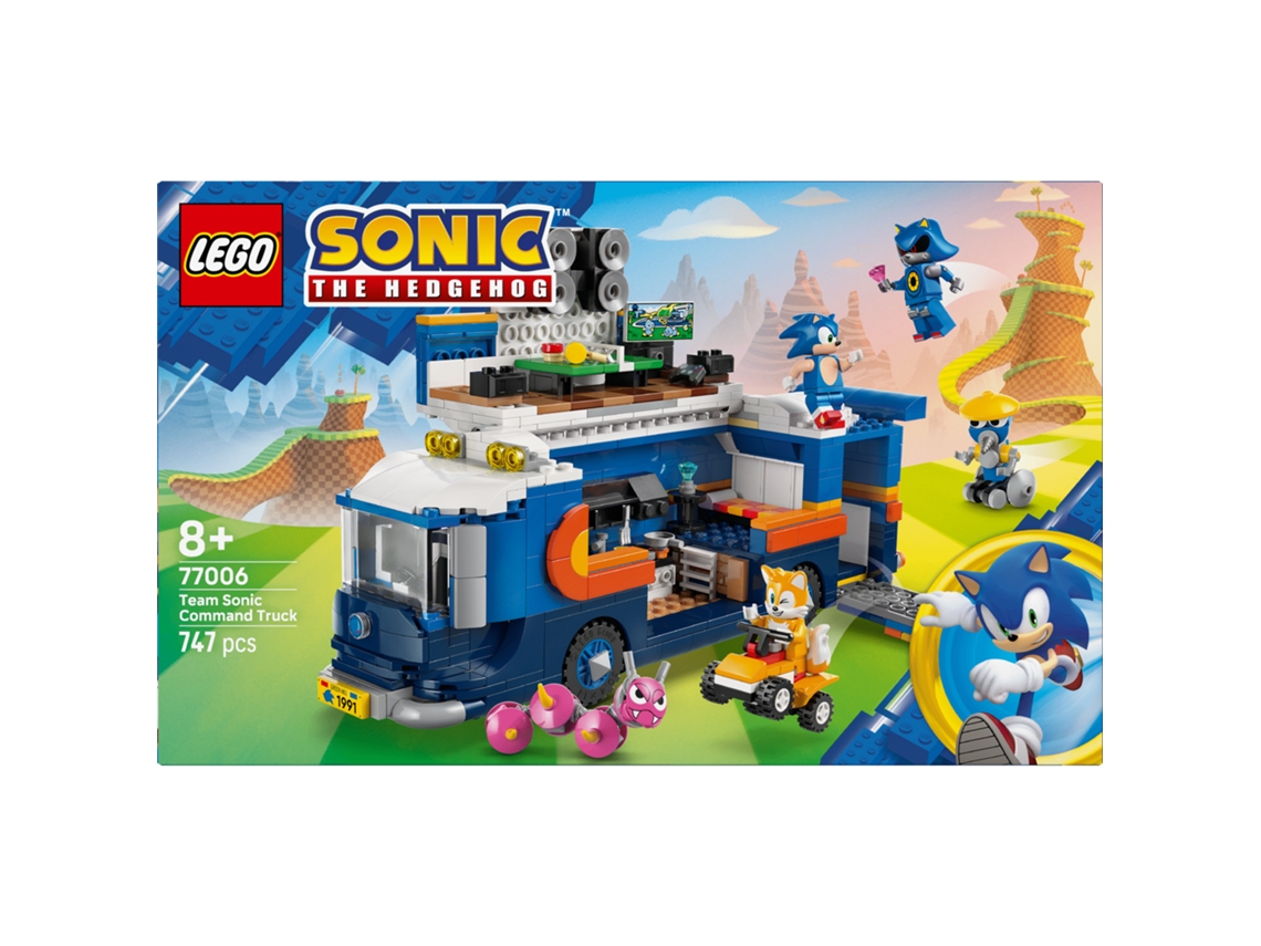 LEGO Sonic The Hedgehog: Camião De Comando Team Sonic - 77006