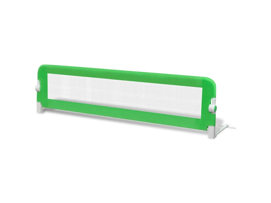 Conjunto 1 Barra Para Cama Vidaxl Verde Tecido (150 X 36.5 X 42 Cm)