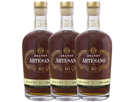 Conhaque ARTESANO VIDAL Artesano Vidal X.O. Extra Old (0.7 L - 3 unidades)