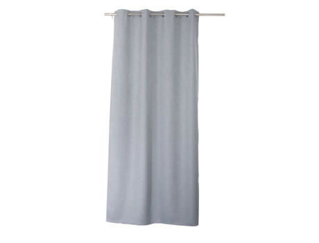 Cortina Blackout Lisa e Roscada Cinza 140 X 240 Cm ENJOY HOME