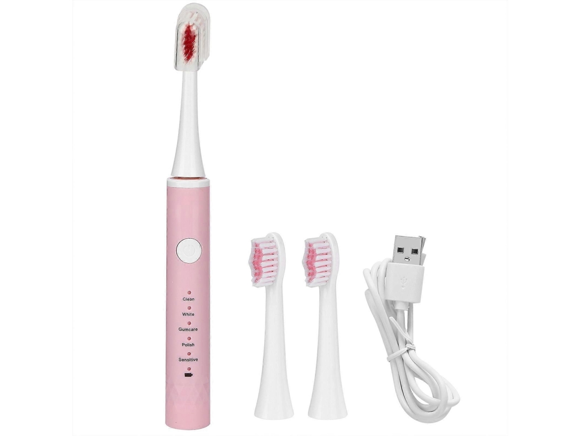 Escova De Dentes Elétrica À Prova D'água Com Carregamento Usb, Inteligente, Com 5 Modos De Vibração Ultrassônica E Cerdas Macias.