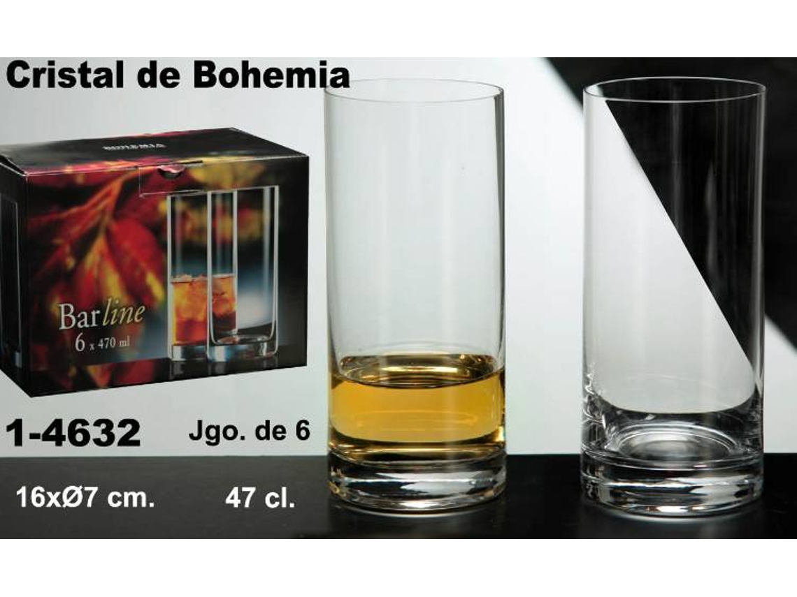 Conjunto de Cristal DRW (16cm x 7cmp)