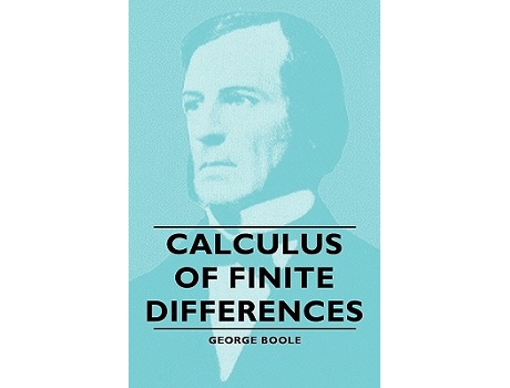 Livro Calculus of Finite Differences de George Boole (Inglês)
