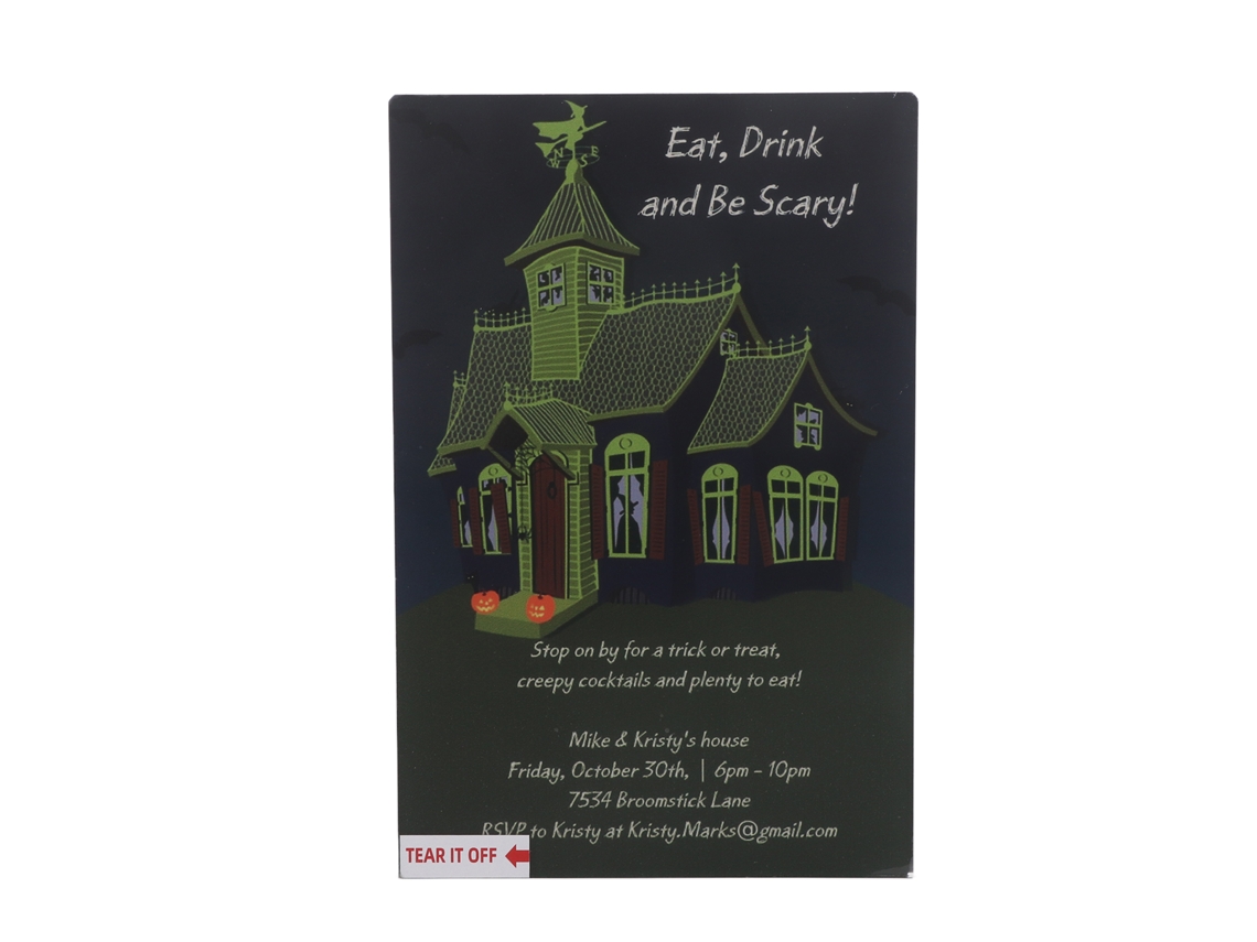 Quadro Acrílico Halloween Aesthetic Laxiscreed Para Decoração De Secretária 14x21cm