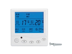 Controlador de temperatura para ar condicionado central 220V (com visor LCD digital, compatível com especificações americanas e japonesas)