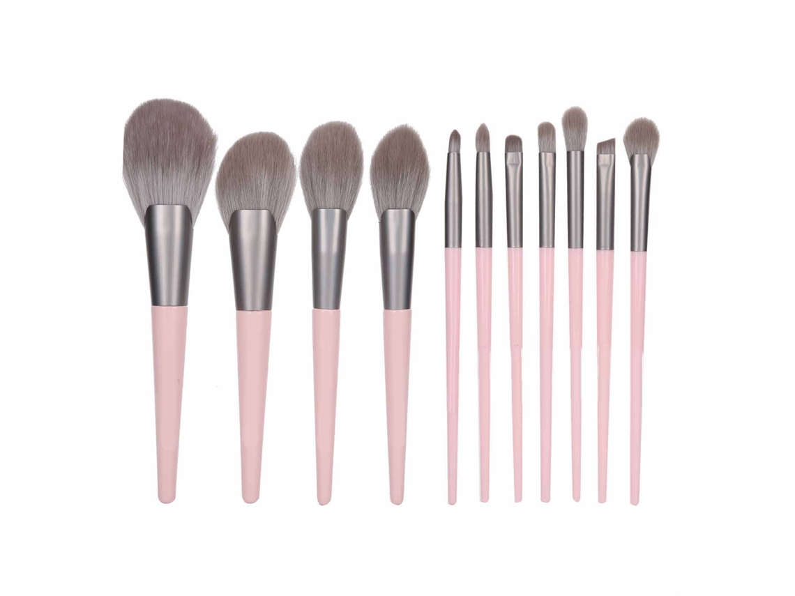 Juego de brochas de maquillaje de pelo suave Vante para polvos, rubor, sombras y purpurina