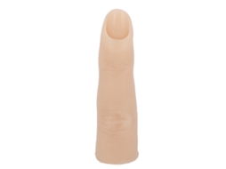 Dedo De Treinamento De Unhas Em Silicone Altamente Simulativo Flexível E Embutível Para Prática De Manicure