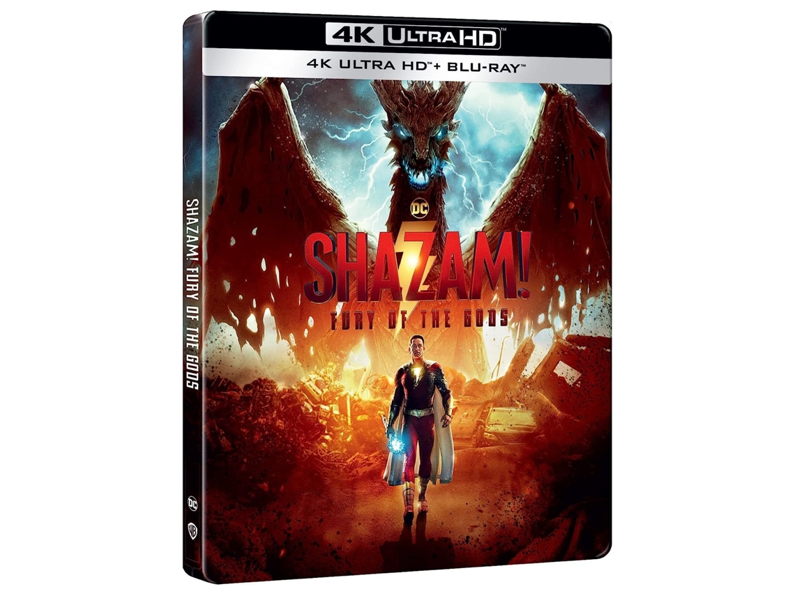 Blu Ray Shazam! Fury Of The Gods 4K Ultra Hd Steelbook - ¡Shazam