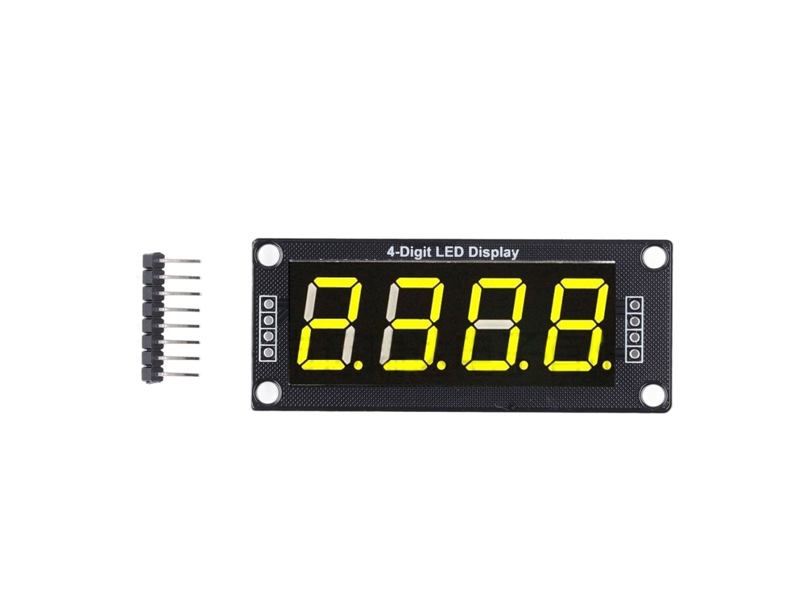 Módulo de Display LED Digital de 4 Bits 7 Segmentos 0,56 Polegadas PCB MRA172E 4 Peças