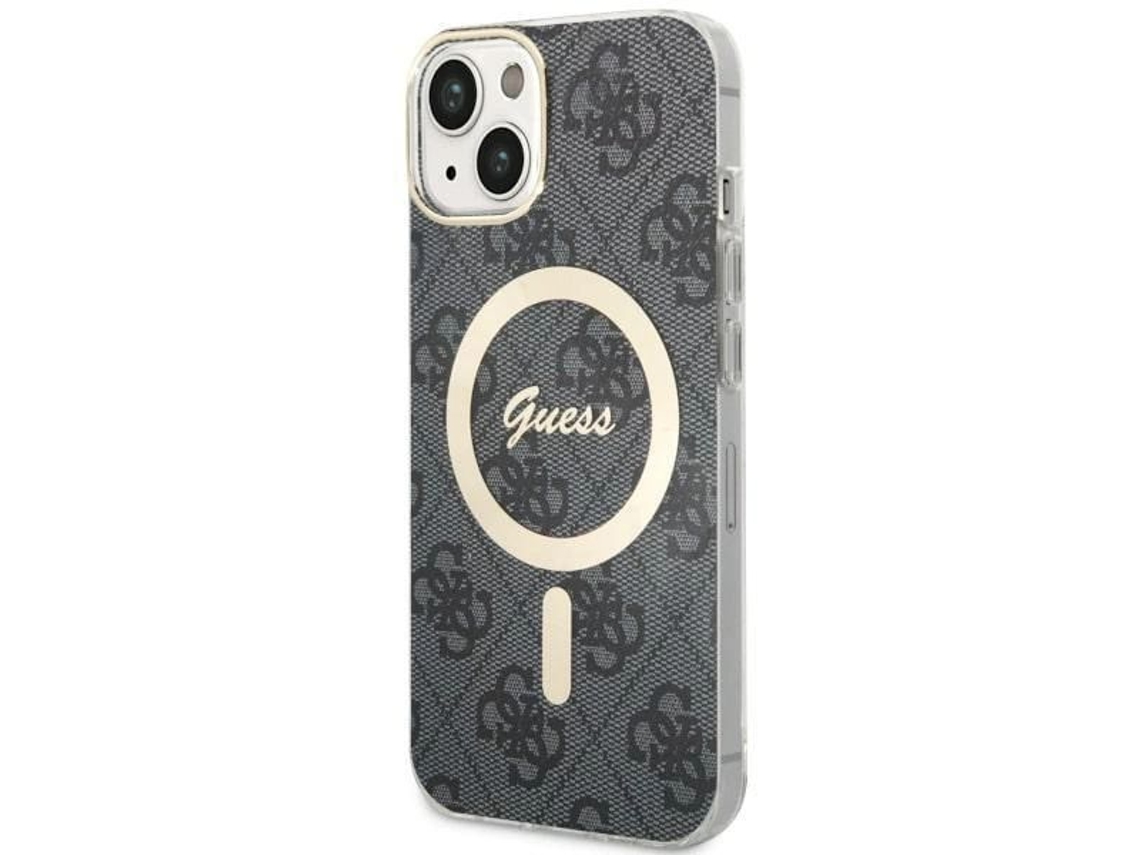 Capa Magsafe para iPhone 14 Plus GUESS Preto