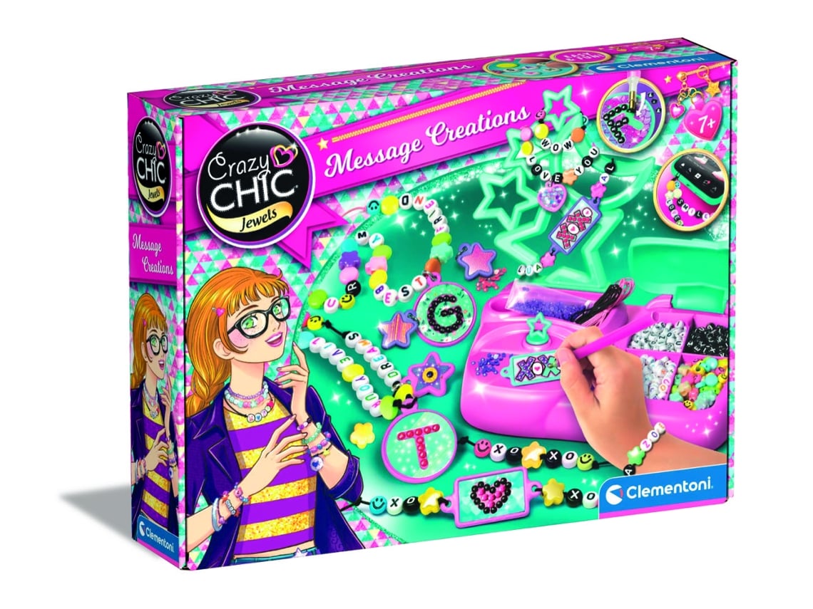 Bijuteria CLEMENTONI Crazy Chic - Jóias Superstar (Idade Mínima: 7