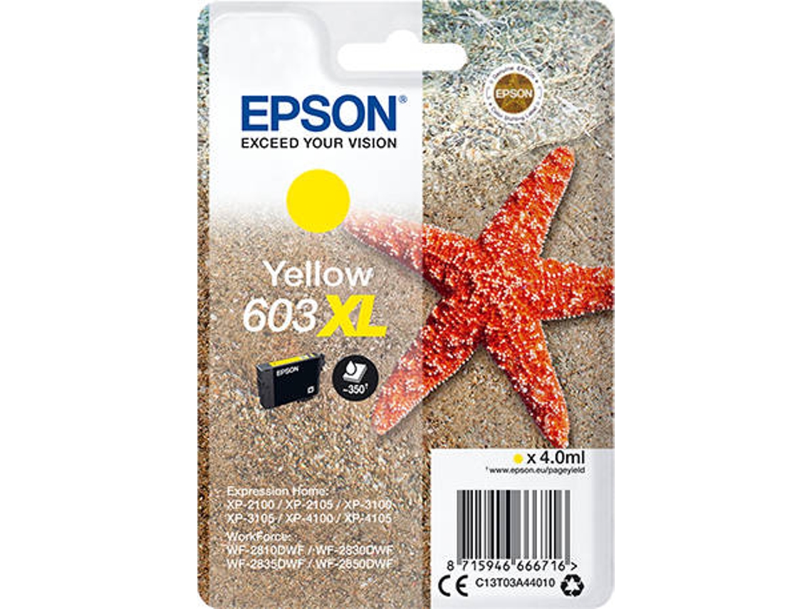 Tinteiro EPSON 603XL Amarelo