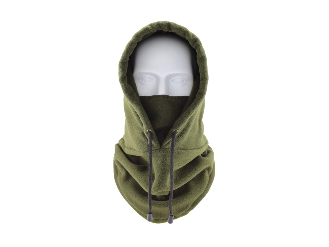 Máscara Facial De Inverno - Máscara - Máscara De Ski - Gorro Quente - Unissexo - Polar - Verde Militar