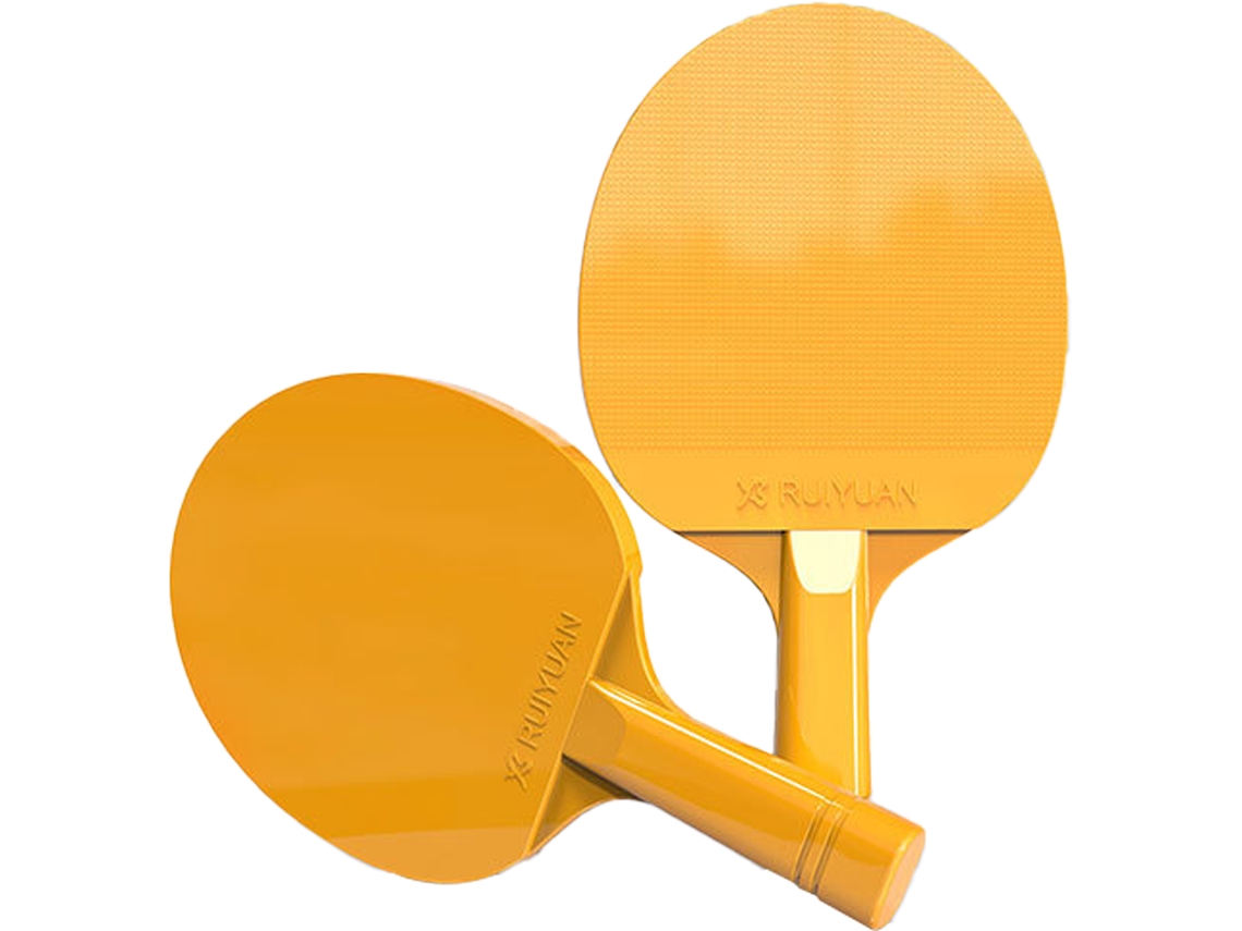 Raquetes de Tênis de Mesacom Bolas de Pingue-Pongue e Raquetes de Pingue-Pongue PortáteisCrianças Tênis de Mesa-Amarelo JEDBESETZT