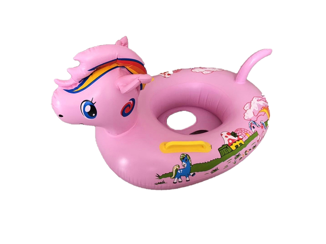 Anel De Natação Insuflável Com Pegas, Piscina De Bebé, Barco Insuflável Para Festa De Verão, Brinquedo Aquático Para Crianças