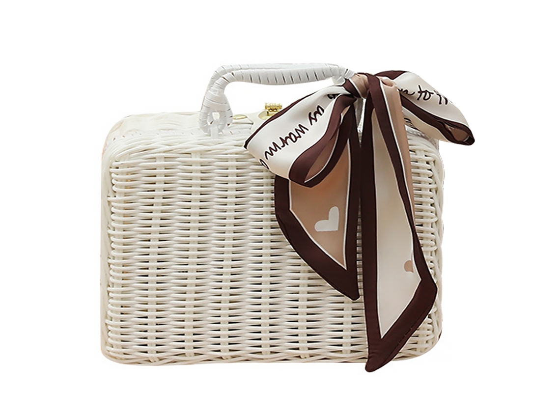 Caixa de Presentes de Natal em Rattan LAXISCREED
