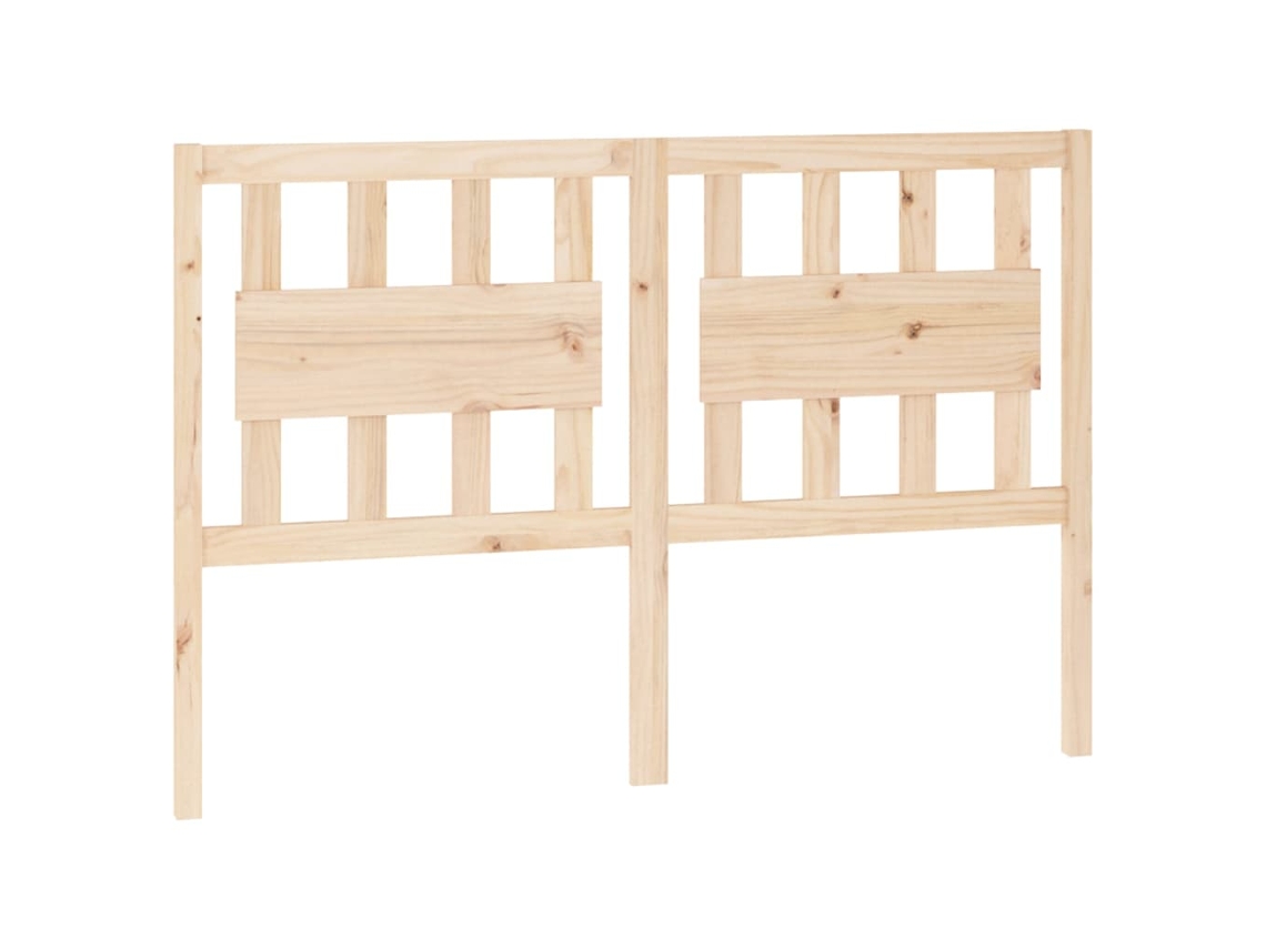 Bed Headboard, Bed Headboards Vidaxl Marrom Madeira De Pinho (140.5 X 100 Cm)