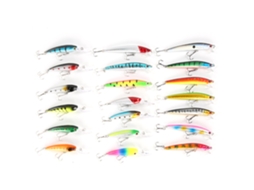 Lure Bait Set (bionic Lure Mixed Match) 20 Classic Minnow Baits Dws237