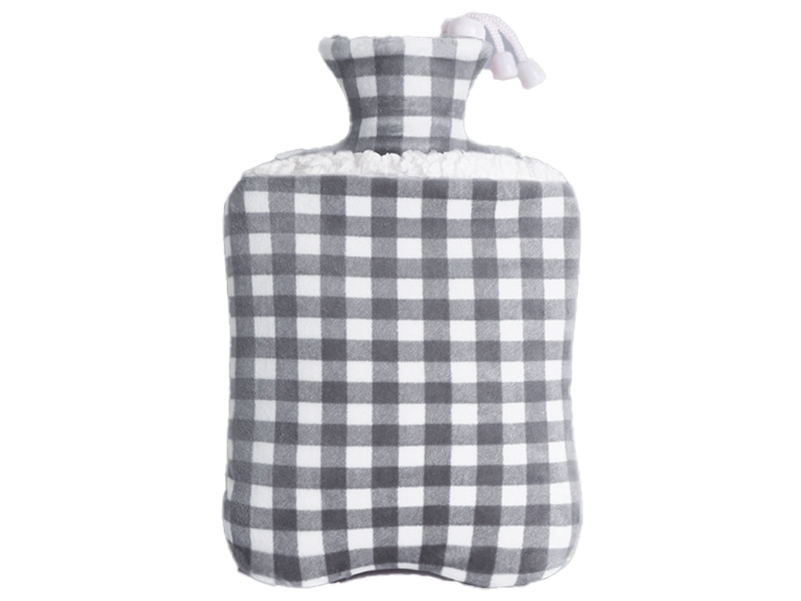 Bolsa De Água Quente Com Capa, Bolsa De Água Quente Com Capa De Lã Macia Para Aquecer As Mãos AQUAFORGE