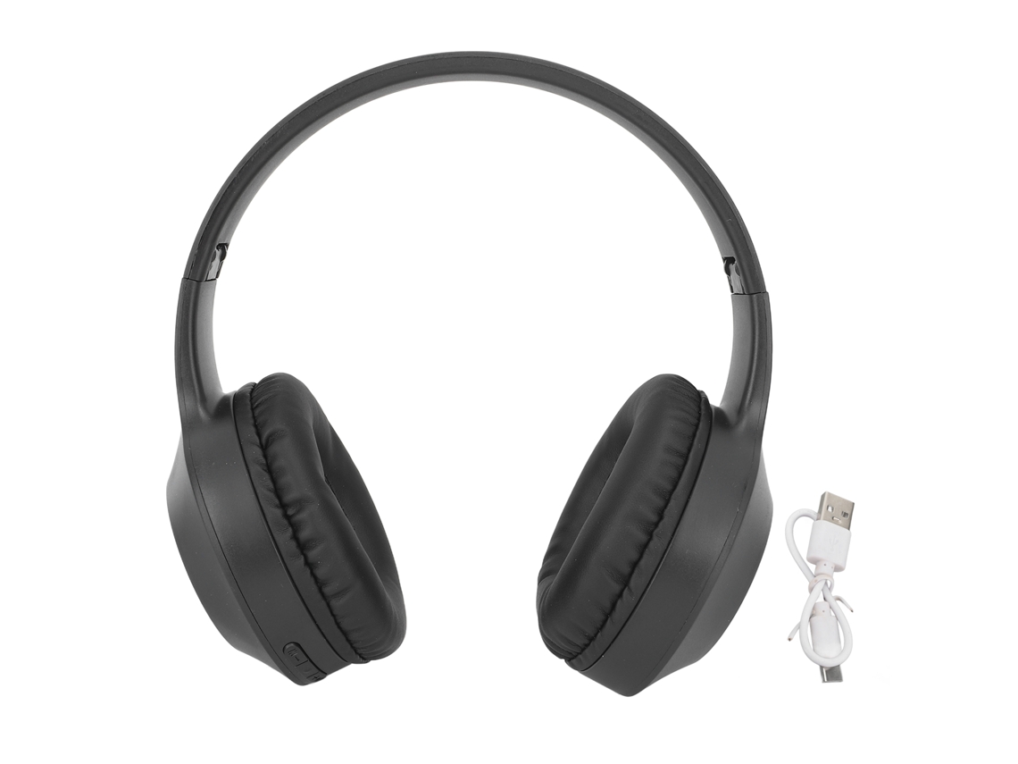 Fones Bluetooth LAXISCREED Over ear Rgb Pasta Preto