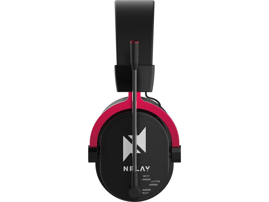 Auscultadores Gaming NPLAY Contact Wireless RGB (Over Ear