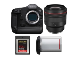 Eos R1 + Rf 85mm F/1.2 L Usm + 1 Sandisk 512gb Extreme Pro Cfexpress Type B + Canon Lp e19 + Ebook “20 Dicas para Fotos Que Impressionam” CANON