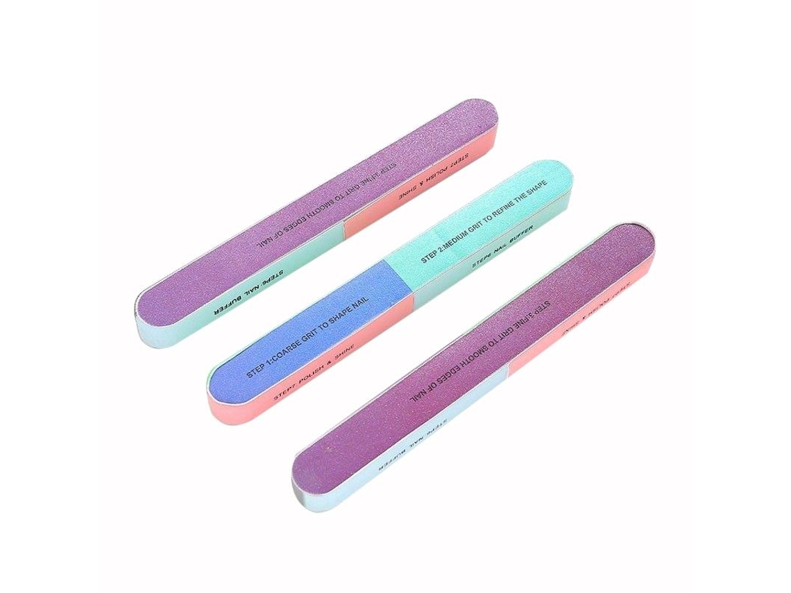 Lima de Unhas com 7 Superfícies de Desbaste