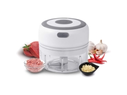 Rebe-cortador De Ajo Eléctrico Sem Fio Mini 100ml Triturador De Verduras Carne Usb Cozinha Portátil