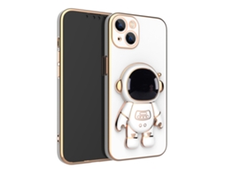 Suporte Plegável EOOCOO (design de Astronauta, Cor Branco Piano)
